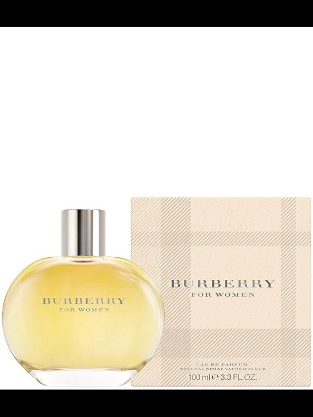 Burberry Classic For Women Eau De Parfum Spray 100 ml / 3.3 fl.oz. RETAIL $145